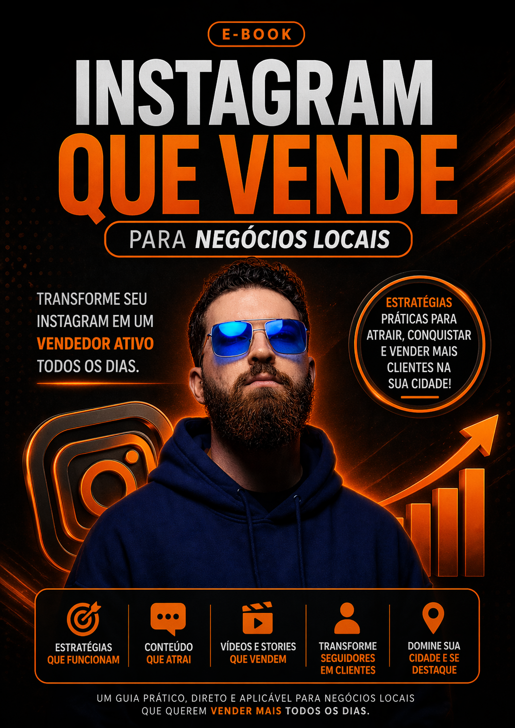 Capa do e-book Instagram que Vende para Negócios Locais
